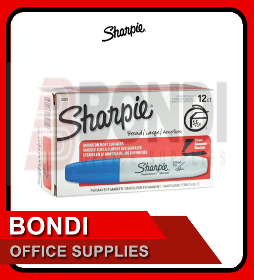 Sharpie Chisel Tip Marker (Box of 12s)