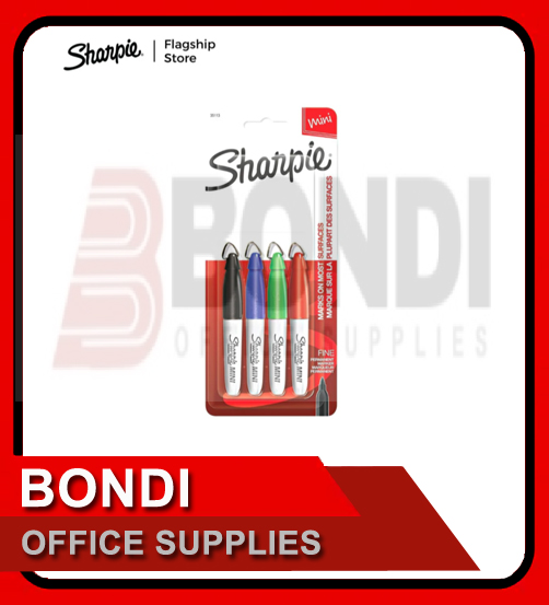 Sharpie Mini Fine Marker Basic 4ct