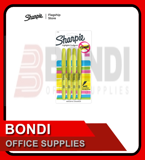 Sharpie Pocket Accent 4ct Sets