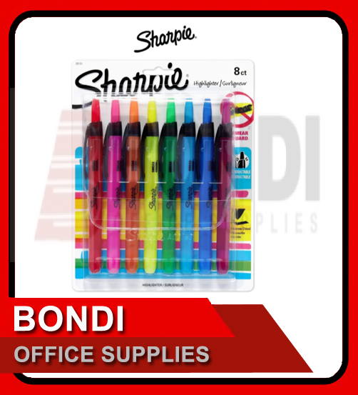 Sharpie Retractable Highlighter Assorted Sets